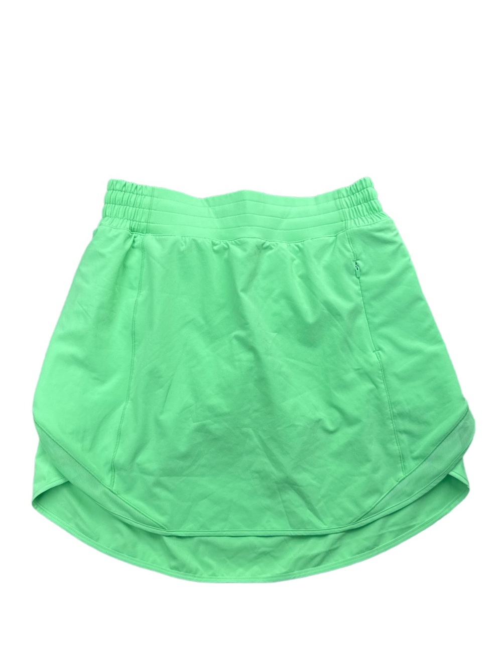 Lululemon Hotty Hot Skirt Lime Green Size 6 NWOT